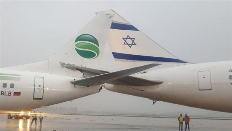 Ισραήλ: Σύγκρουση αεροσκαφών στην πίστα του αεροδρομίου (video)