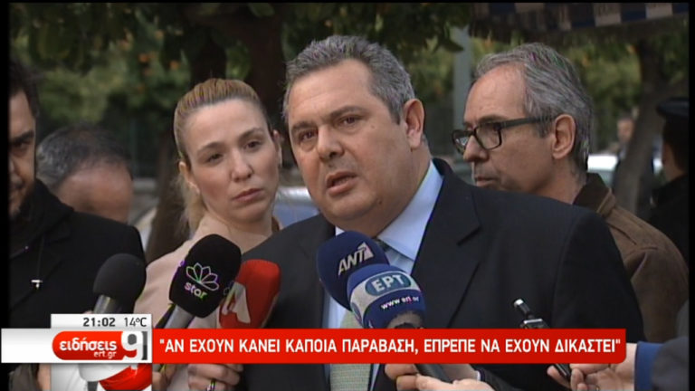 Π. Καμμένος: Να μην είναι μοχλός πίεσης οι 2  Έλληνες στρατιωτικοί (video)