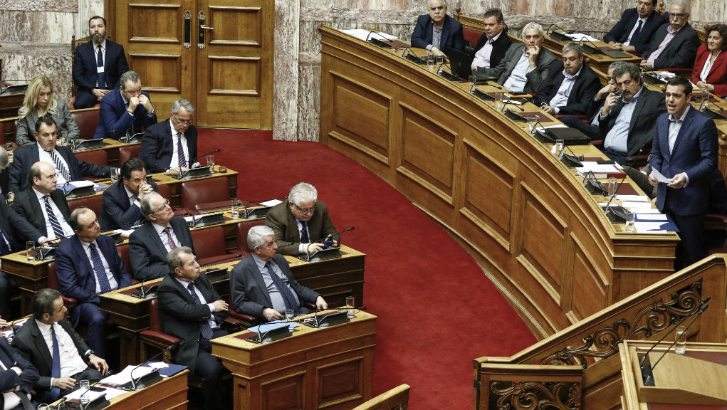 Καταψηφίστηκε η πρόταση της ΝΔ-Διαξιφισμοί Τσίπρα-Μητσοτάκη – Όλοι οι αρχηγοί (video)