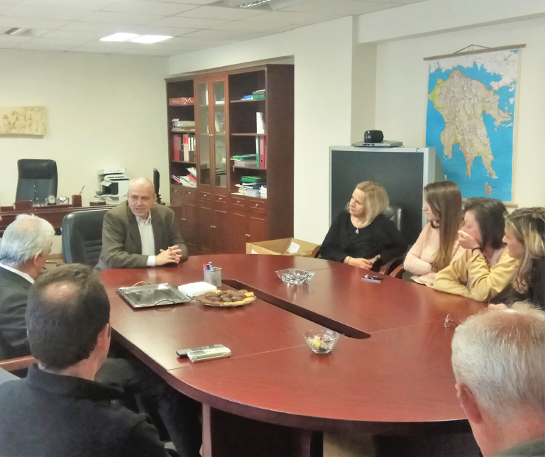 Τρίπολη: επίσκεψη Γ. Παπαηλιού στην Αποκεντρωμένη Διοίκηση