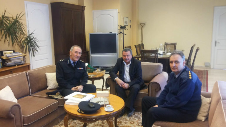 Συνάντηση Περιφερειάρχη με νέο Διοικητή Π.Υ.  Ιονίων Νήσων