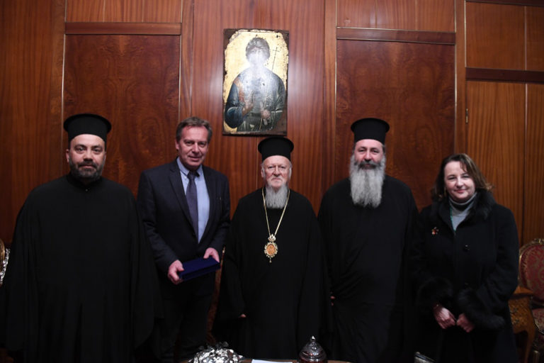 Στο Οικουμενικό Πατριαρχείο ο Μητροπολίτης Κεφαλληνίας και ο Αντιδήμαρχος Τουρισμού