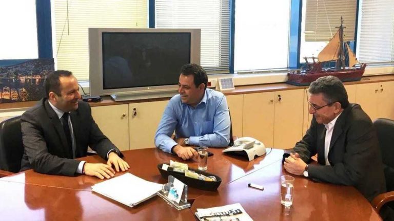 Συνάντηση προέδρου ΕΒΕΔ με τον υφ. Νησιωτικής Πολιτικής