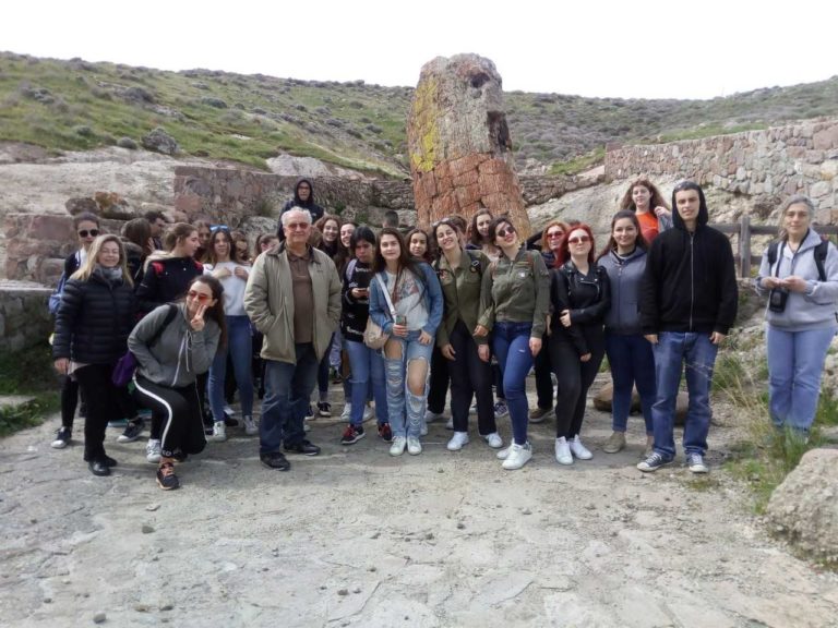 Λέσβος: Επισκέψεις σχολείων της Αττικής στο Γεωπάρκο