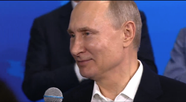 Σαρωτική επανεκλογή Πούτιν-Η ομιλία του μετά το εκλογικό αποτέλεσμα