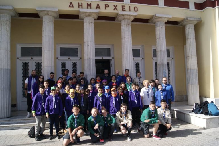 Κύπριοι αεροπρόσκοποι στον Δήμαρχο Κοζάνης