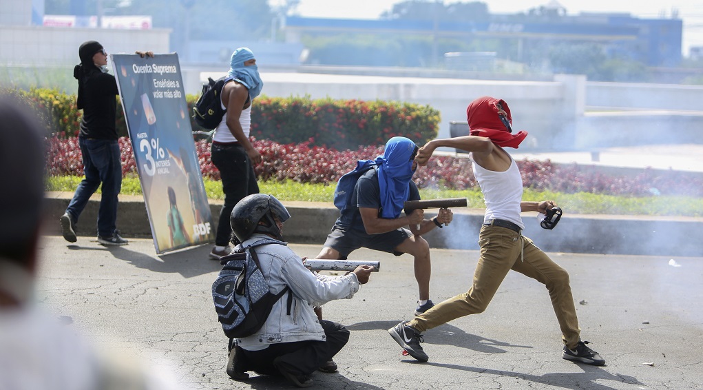 APTOPIX Nicaragua Protests