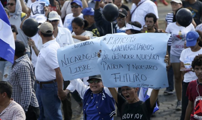 Νικαράγουα: Τουλάχιστον 34 νεκροί κατά τη διάρκεια 6ήμερων διαδηλώσεων