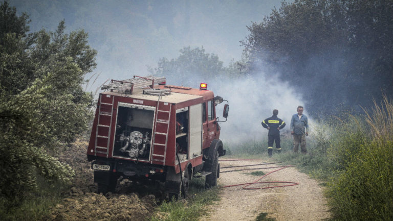 Χωρίς ενεργό μέτωπο η φωτιά στην περιοχή της Φρίξας