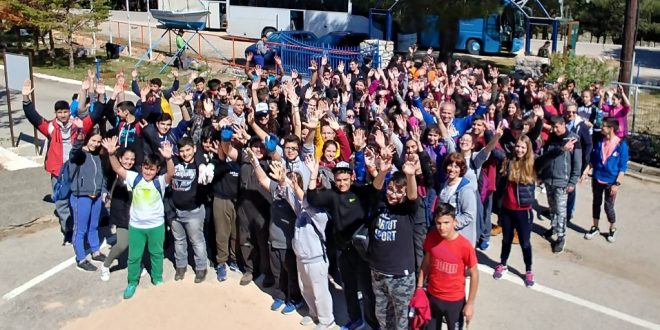 Χίος: Εθελοντική δουλειά μαθητών Γυμνασίου Βροντάδου