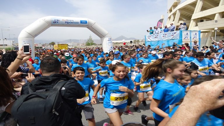 Χιλιάδες έτρεξαν στο “Run Greece Ηράκλειο”