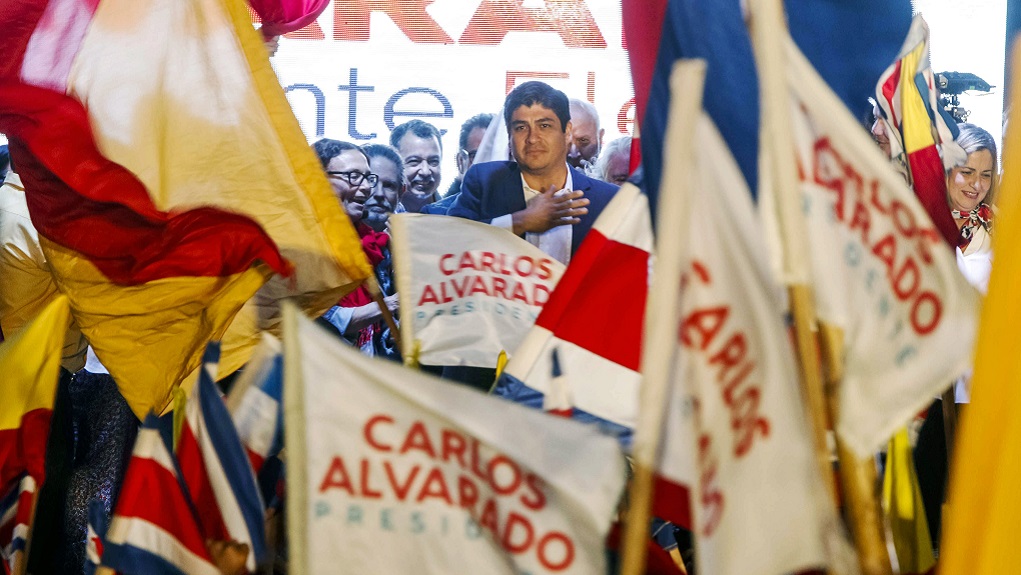 Κόστα Ρίκα: Νικητής των προεδρικών εκλογών ο Κάρλος Αλβαράδο Κεσάδα