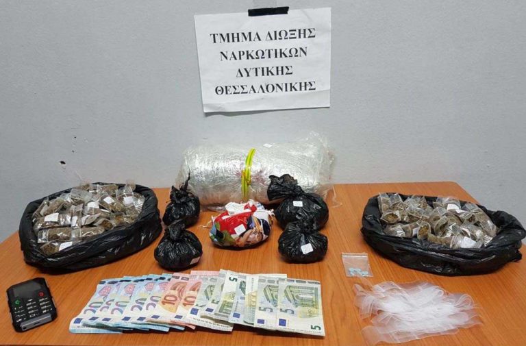 149 δέματα κάνναβης κρυμμένα σε διαμέρισμα στο κέντρο της Θεσσαλονίκης