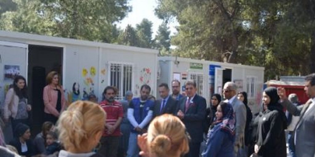 Πρόγραμμα ραπτικής στη δομή φιλοξενίας προσφύγων στη Ριτσώνα