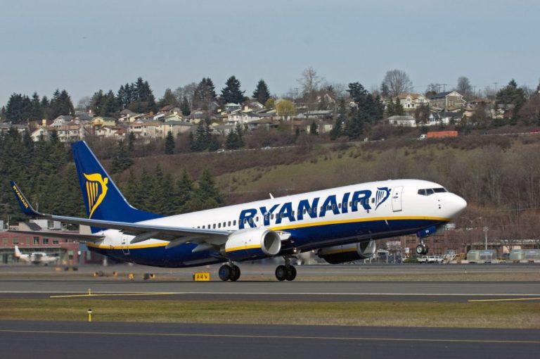 Διακοπή πτήσεων της Ryanair στο δρομολόγιο Χανιά – Αθήνα