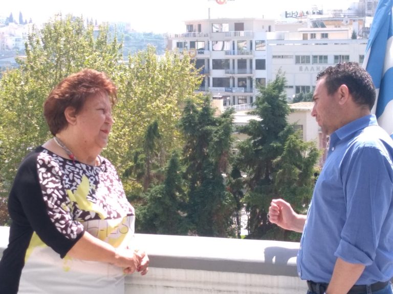 Καβάλα: Η Δήμαρχος  σε τηλεοπτική εκπομπή της ΕΡΤ