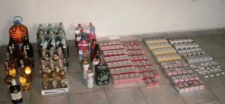Σέρρες: Συλλήψεις για λαθραία τσιγάρα και ποτά