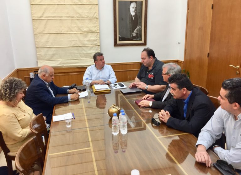 Συνάντηση για το νοσοκομείο Αγ. Νικολάου στην Περιφέρεια Κρήτης