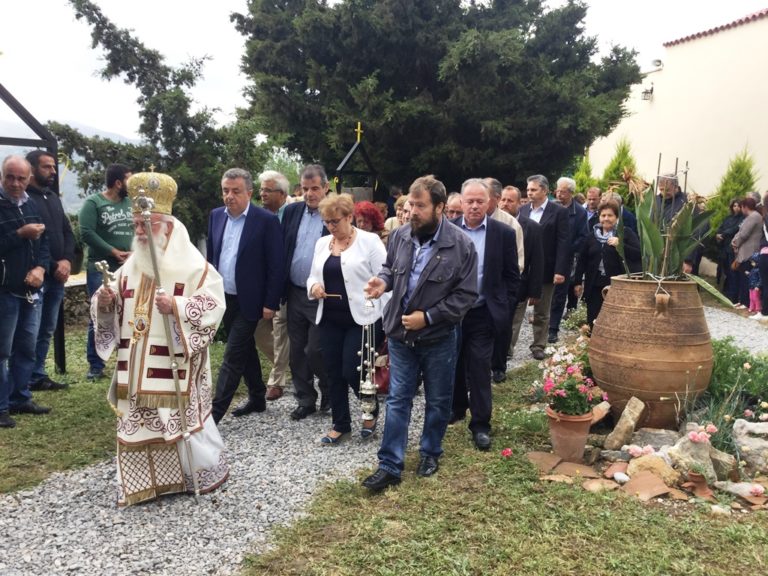 Εγκαίνια δρόμου στην ενδοχώρα του Ρεθύμνου από τον Περιφερειάρχη