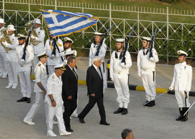 Παρουσία του ΠτΔ γιορτάστηκε η 45η επέτειος από το Κίνημα του Ναυτικού