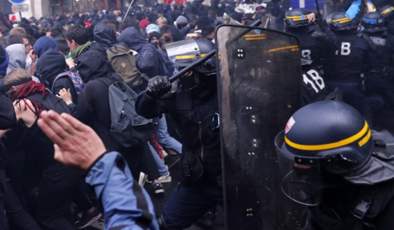 Παρίσι: Mικροεπεισόδια στο περιθώριο διαδήλωσης δημοσίων υπαλλήλων