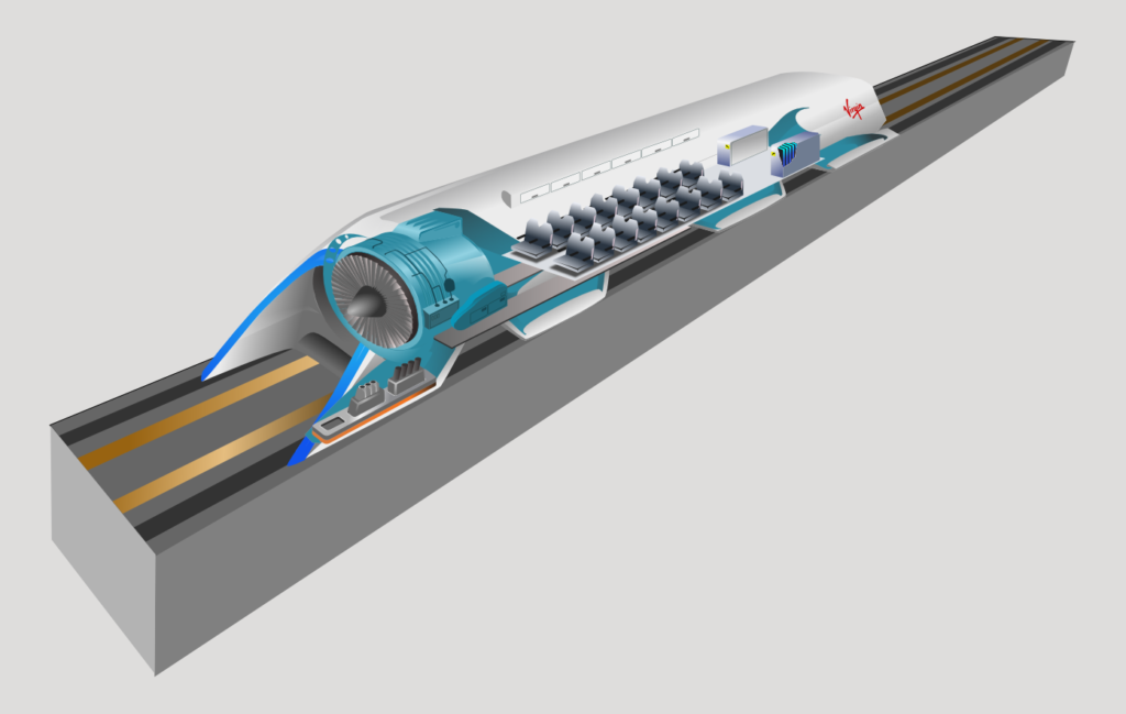Hyperloop-BFR: Σε λιγότερο από 60 λεπτά σε οποιοδήποτε σημείο στη Γη