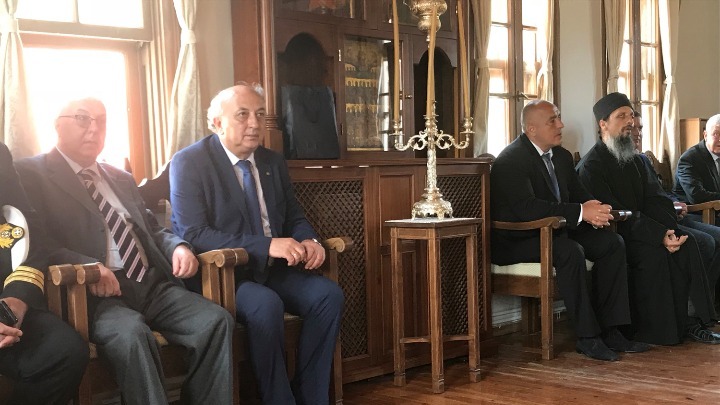 Επίσκεψη του πρωθυπουργού της Βουλγαρίας Μπ. Μπορίσοφ στο Άγιον Όρος