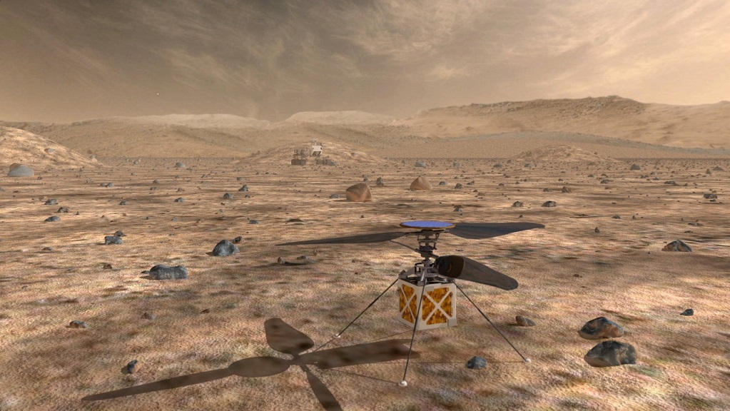 Ελικόπτερο της NASA θα πετάξει πάνω από τον Άρη στην επόμενη αποστολή
