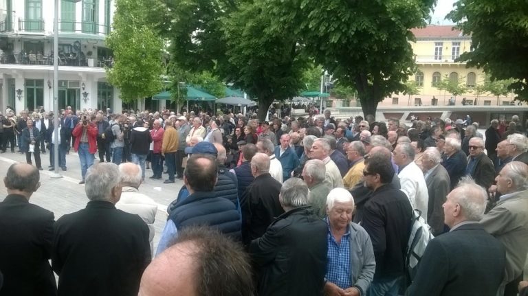 Κοζάνη: Συγκέντρωση διαμαρτυρίας συνταξιούχων