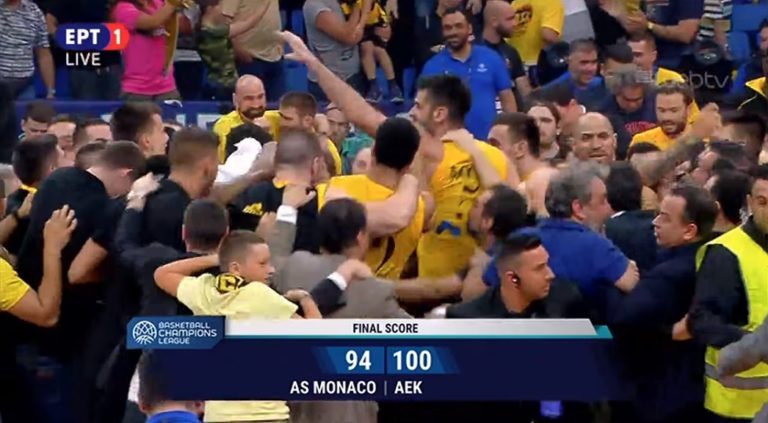 Πήρε το Champions League η AEK – Κέρδισε τη Μονακό 100 – 94