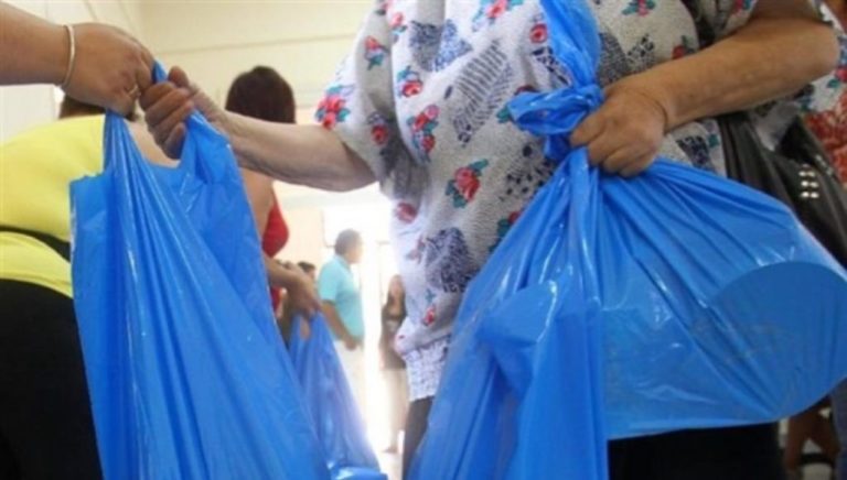 Αμύνταιο: Διανομή προιόντων στους ωφελούμενους ΤΕΒΑ