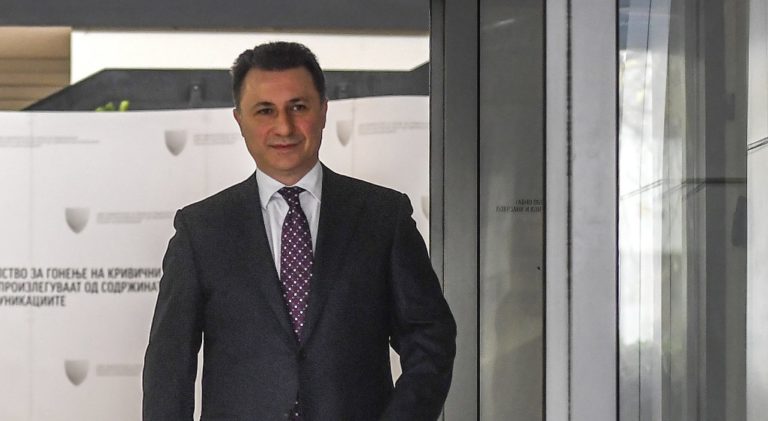 ΠΓΔΜ: Ο πρώην πρωθυπουργός Νίκολα Γκρούεφσκι καταδικάστηκε για χρηματισμό