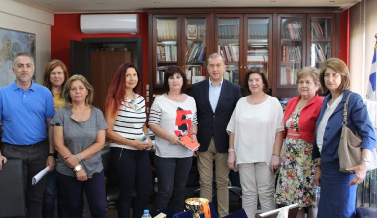 Στην Περιφέρεια Θεσσαλίας η Γραμματέας Ισότητας Φ. Κούβελα