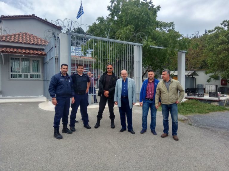 Τρίπολη: Επίσκεψη Γ. Παπαηλιού στις φυλακές και τα δικαστήρια