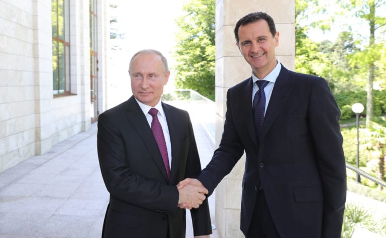 Συνάντηση Πούτιν- Άσαντ στο Σότσι της Ρωσίας