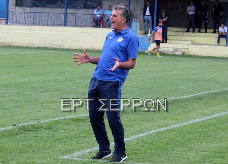 Π. Δημητρίου: Τρίτη θέση για φέτος, για άνοδο και του χρόνου