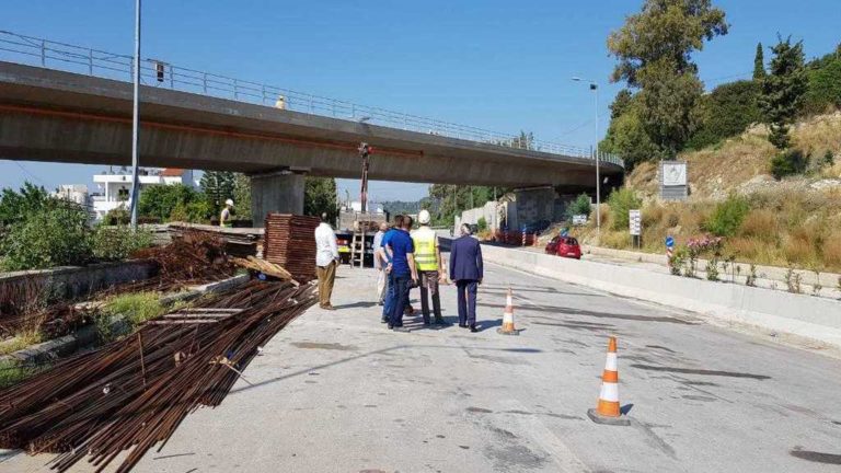 Ολοκληρώθηκε η σκυροδέτηση της γέφυρας Αφάντου