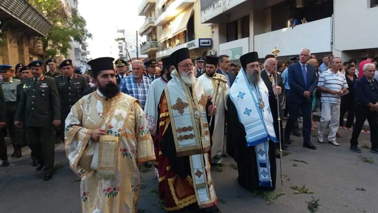 Υποδοχή ιερών λειψάνων στην Τρίπολη