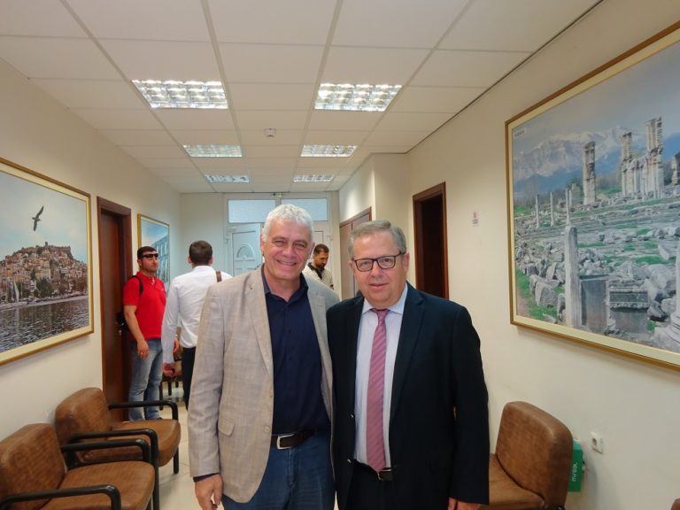 Καβάλα: Επίσκεψη υπουργού Γ. Τσιρώνη