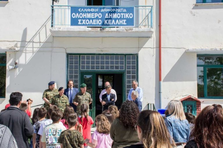 ΔΕΘ-Helexpo και Γ΄ Σώμα Στρατού πρόσφεραν σχολικό και αθλητικό εξοπλισμό  σε δημοτικά σχολεία ακριτικών χωριών  του Ν. Φλώρινας
