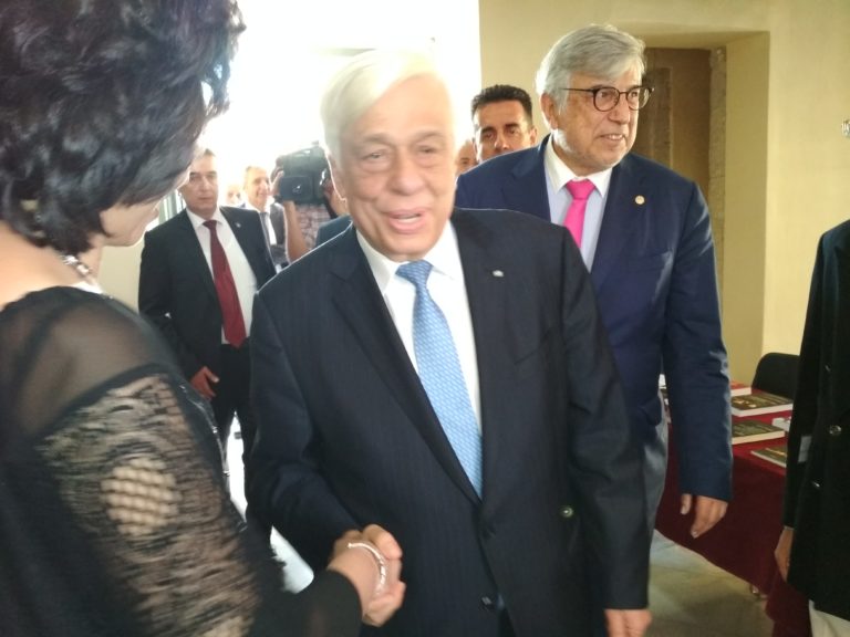 Ο Πρόεδρος της Δημοκρατίας  στο Ναύπλιο