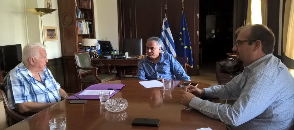 Συνάντηση Υπουργού Εσωτερικών με Δήμαρχο Ζαχάρως