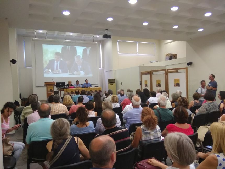 Πάτρα: Επιτυχημένη η εκδήλωση ΣΥΡΙΖΑ για την «Συμφωνία των Πρεσπών»
