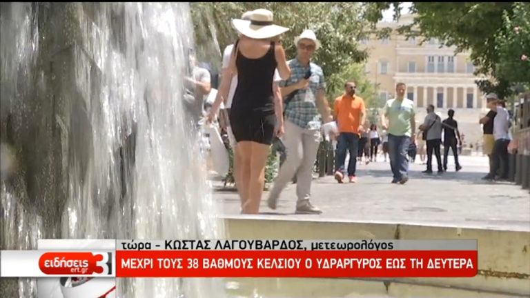 Έως 38 °C μέχρι τη Δευτέρα και καταιγίδες στα ηπειρωτικά (video)