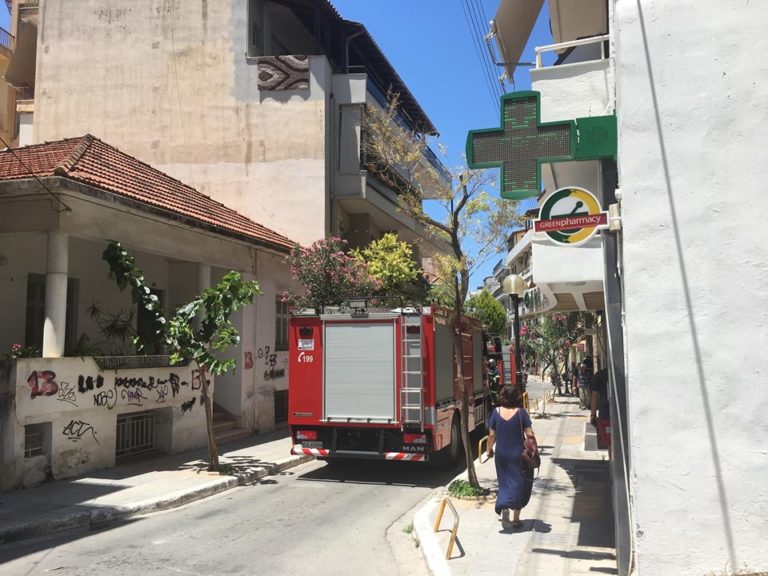 Χανιά: Συναγερμός στην Πυροσβεστική από πυρκαγιά σε διαμάρισμα στην οδό Σφακίων