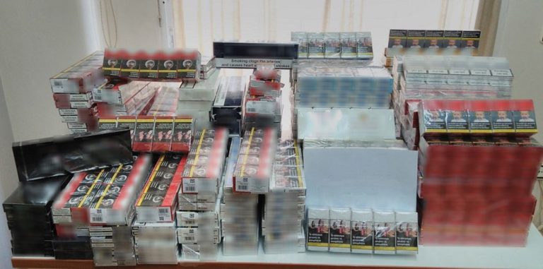 Ηράκλειο: Χιλιάδες λαθραία τσιγάρα είχαν πέντε Αιγύπτιοι