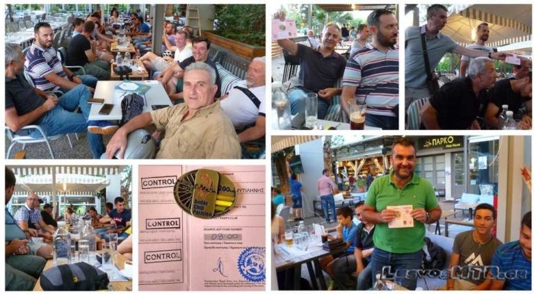 Λέσβος: Απονομές μεταλλίων 200km Brevet Lesvos 2018 «Όλοι μαζί για τη Βρίσα»