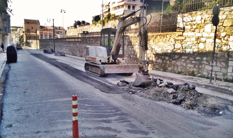 Κέρκυρα: Εργασίες στη Στ. Δεσύλλα