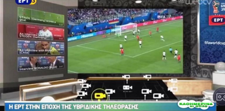 H EΡΤ στην εποχή της υβριδικής τηλεόρασης (video)