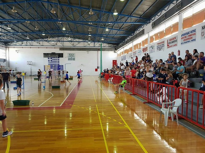 Πανελλήνιο αντιπτέρισης K13: Έλαμψαν τα “χρυσά” παιδιά του Νομού Σερρών